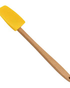 Mini Spoon/Spatula Silicone Yellow