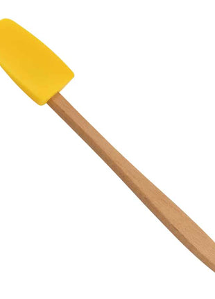 Mini Spoon/Spatula Silicone Yellow