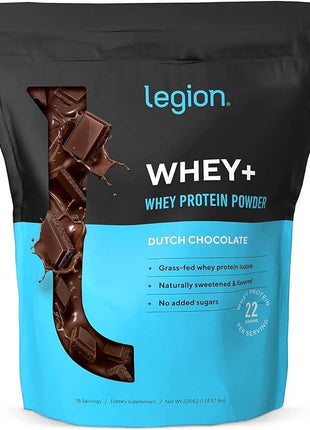 Legion Whey+ Protein Powder Chocolate -  60 Serv