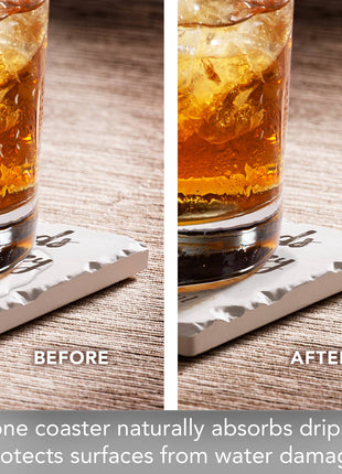 Sweet To The Soul Single Absorbent Tumbled Tile Coaster