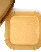 AIR FRYER LINERS, SQUARE PARCHMENT, 100PC