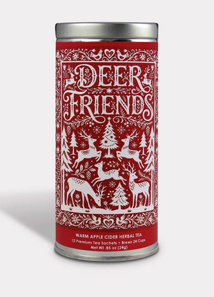 Deer Friends Apple Cider Herbal Tea - 12 Tea Sachets