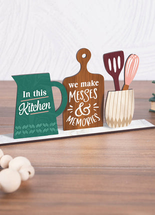 In This Kitchen We Make Messes And Memories Snap Scene