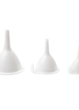 Fox Run Funnel Set, 3-Piece, 2.5", 3.75", and 4"