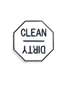 Fox Run clean or dirty dishwasher magnet front view