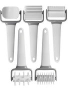 Fox Run Pastry and Pasta Wheels, Set of 5 Dough Cutter Tools