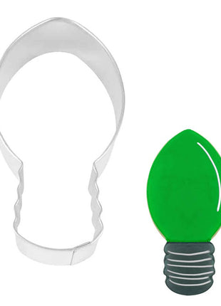 Light Bulb Holiday Cookie Cutter (4.25")