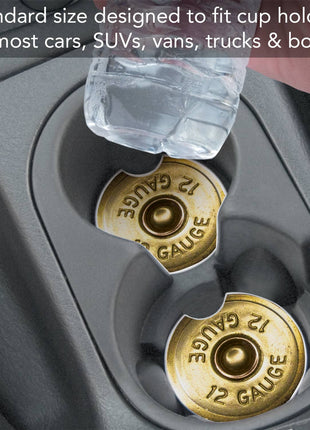 Shotgun Shell Absorbent Stone Car Coaster