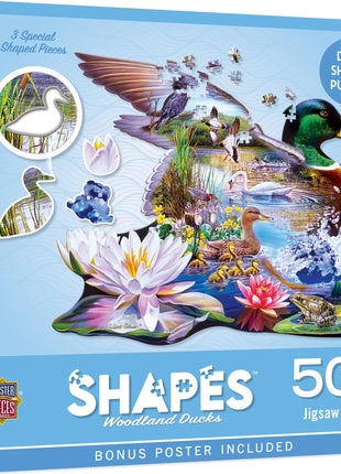 Shapes - Woodland Ducks 500 Piece Puzzle