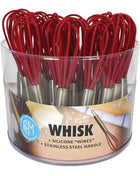 Silicone Wire Whisk Stainless Steel Handle 5.75