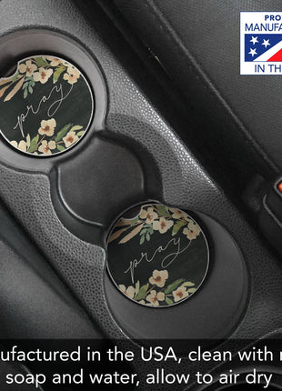 Pray Stone Car Coaster, Bulk