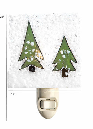 Stained Glass Vintage Christmas Tree Nightlight | J Devlin