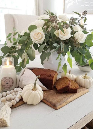 Milk Bottle Candle Perfect Pumpkin