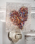 Stained Glass Heart Night Light | J Devlin Handmade