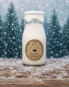 Milk Bottle Candle Alpine Ice