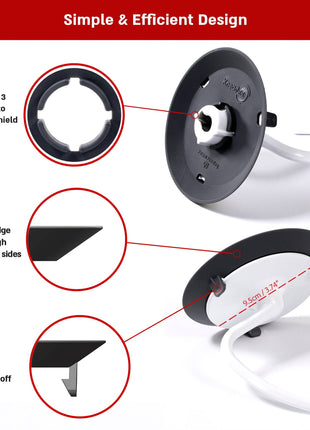 KneadAce® TILT HEAD Mixer Dough Shield