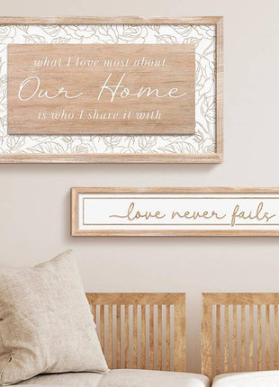 Premier Carved Art - Our Home