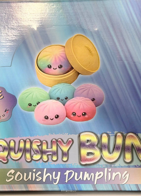 Mini Mystery Dumplings squishy toy packaging detail