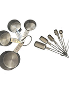 Fox Run Stainless Steel Measuring Cup and Spoon Set