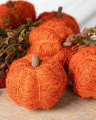 Orange Sisal Pumpkin