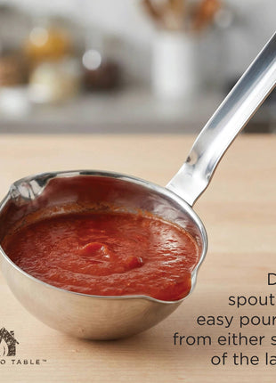 Farm To Table Stainless Steel Canning Ladle, 13.8"