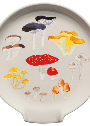 Field Mushrooms Spoon Rest