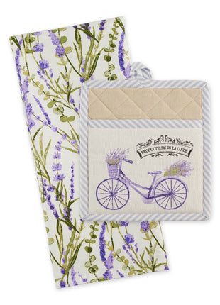 Provence Lavender Potholder Gift Set