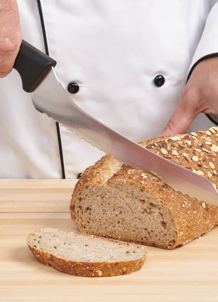 CatCora Soft-Grip Handle Offset Bread Knife, 9in