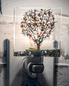 Stained Glass Night Light | Handcrafted Fused Tree  J Devlin