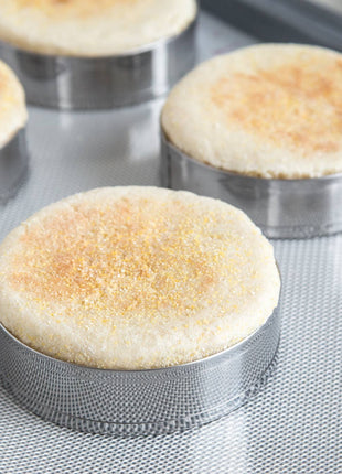 Fox Run English Muffin Rings, Set of 4, 3.75"