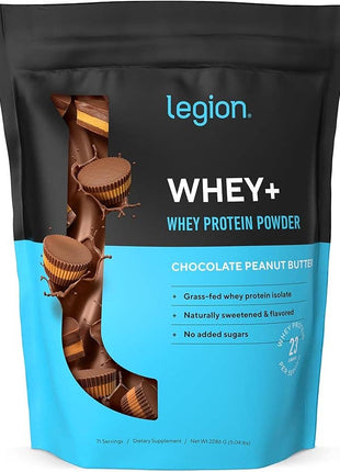 Legion Whey+ Chocolate Peanut Butter - 60 Serv