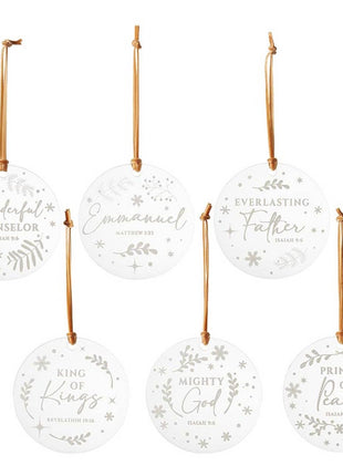 Ornaments - Names of Jesus