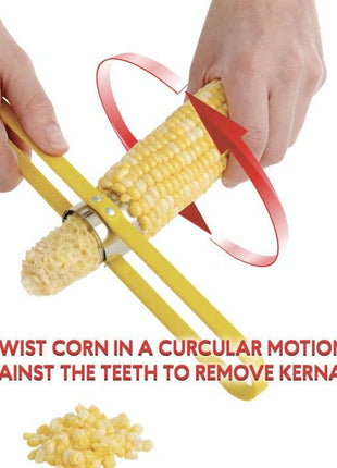 HIC Kitchen Quick Corn Cutter Stripper