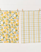 Lemons Dishtowels Set of 2