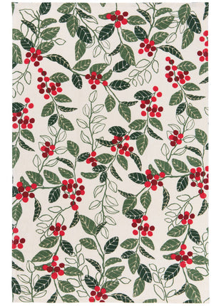 Merry Berry Christmas Terry Dishtowel
