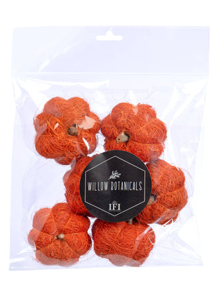 Orange Sisal Pumpkin