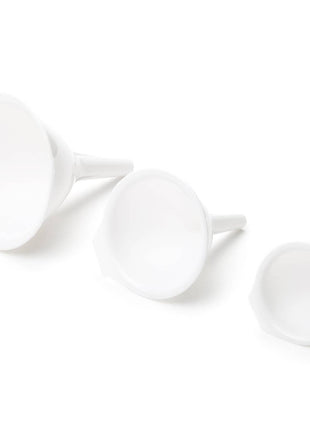 Fox Run Funnel Set, 3-Piece, 2.5", 3.75", and 4"
