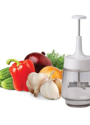 HIC Kitchen Plain Edge Manual Onion Food Chopper