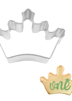 Crown Coronation Cookie Cutter (3.5")