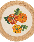 Harvest Gourds Braided Placemat