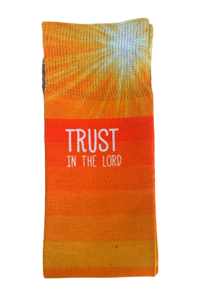 Trust In The Lord "Proverbs 3:5" - Christian Crew Socks