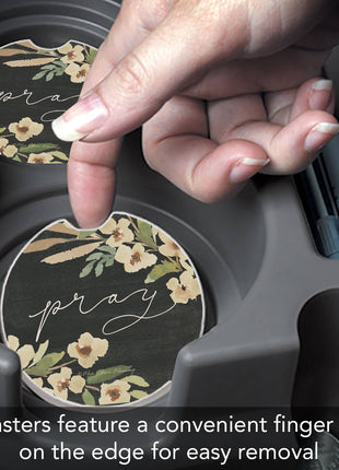 Pray Stone Car Coaster, Bulk