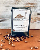Graceful Market Jamaica Me Crazy Coffee | Kahlua, Caramel & Vanilla Flavored Medium Roast Coffee | Whole Bean or Ground | 12 oz Bag