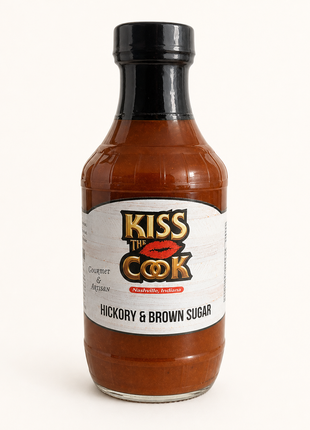 Kiss the Cook Hickory & Brown Sugar Barbecue Sauce studio product image