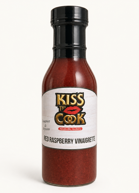 Kiss the Cook Red Raspberry Vinaigrette studio product image