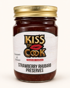 Kiss the Cook Strawberry Rhubarb Preserves studio product image