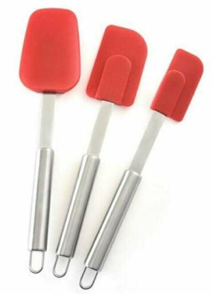 MINI SILICONE LAST DROP SPATULAS, 3 PIECE