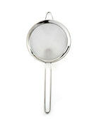 3-1/4 inch stainless steel strainer with mesh bowl and handle